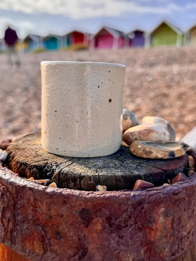 Coastal Style Ceramic Handmade Cup