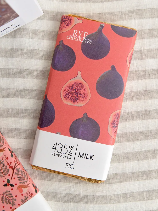 Fig Christmas chocolate bar