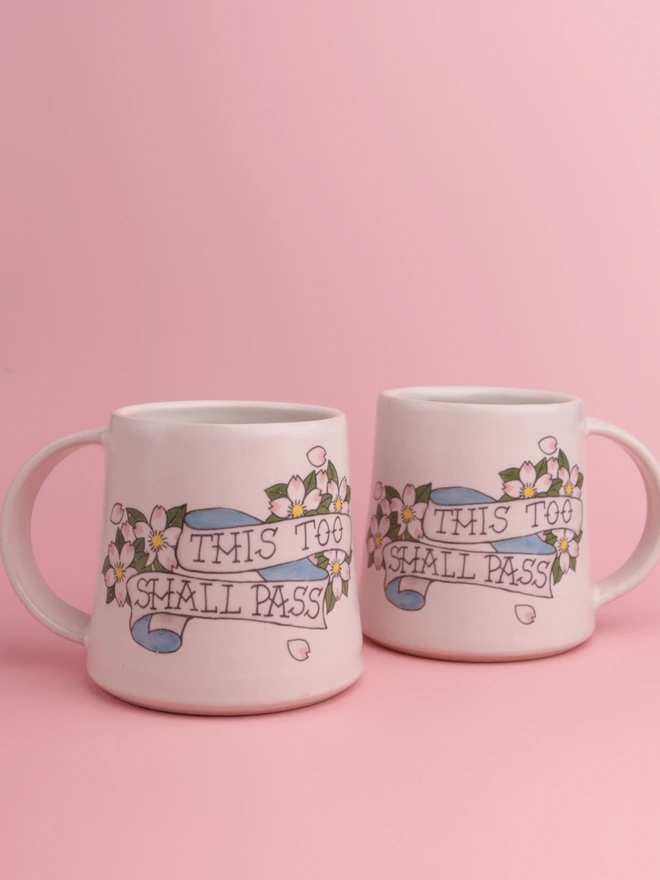 This Too Shall Pass Handmade Mug Emma Puddick Pottery