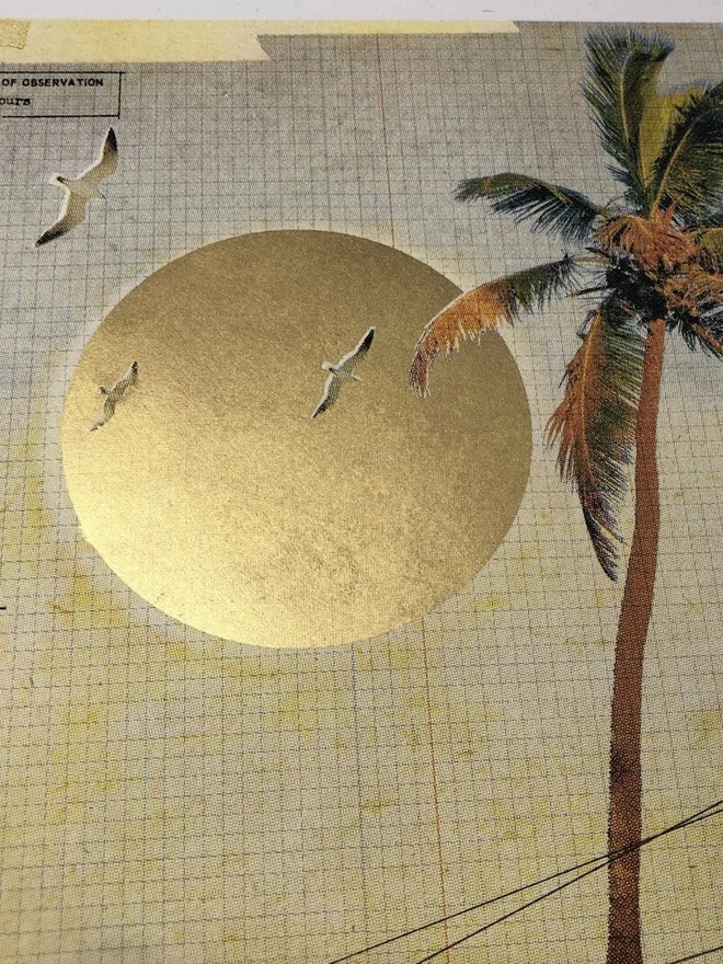 The Blue Lagoon Screenprint