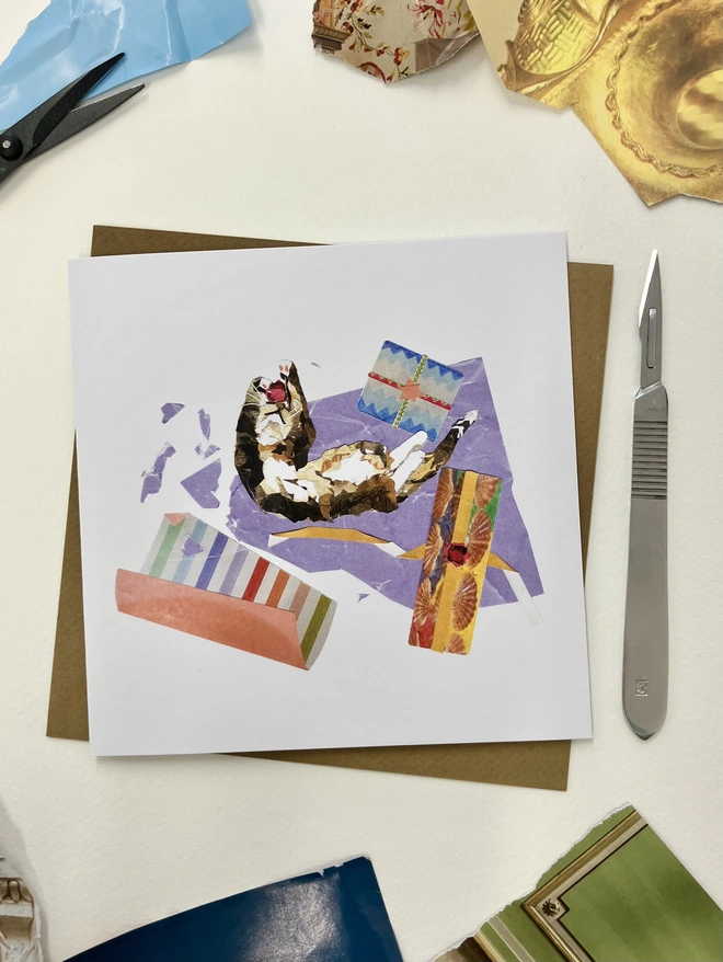 Cat Birthday Card
