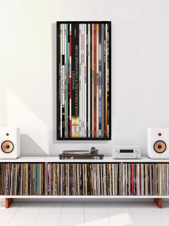 large springsteen vinyl artwork