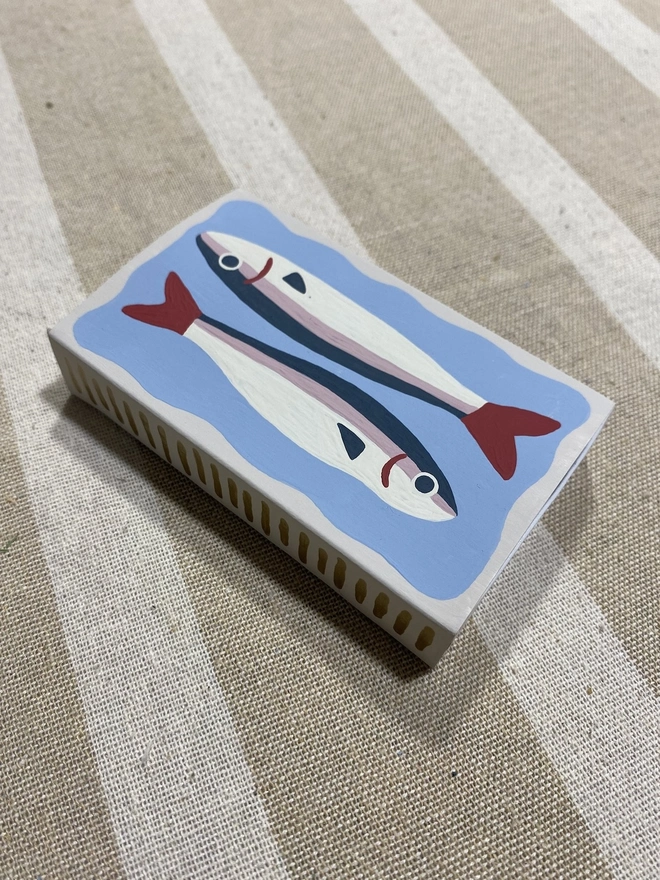 A Pair Of Sardines Matchbox