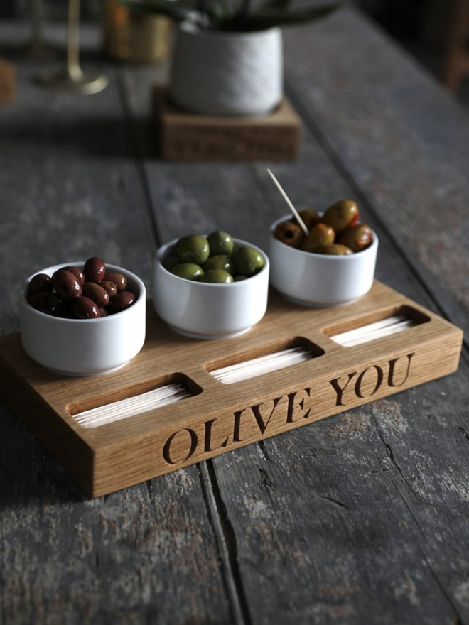 Oak Deli Tray