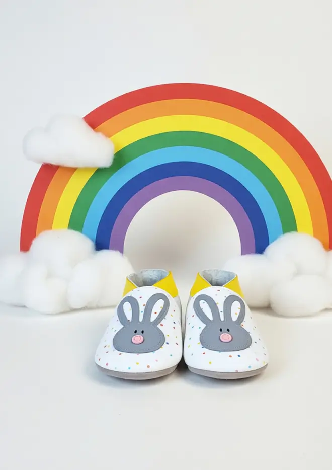 Hopscotch easter inch blue shoe