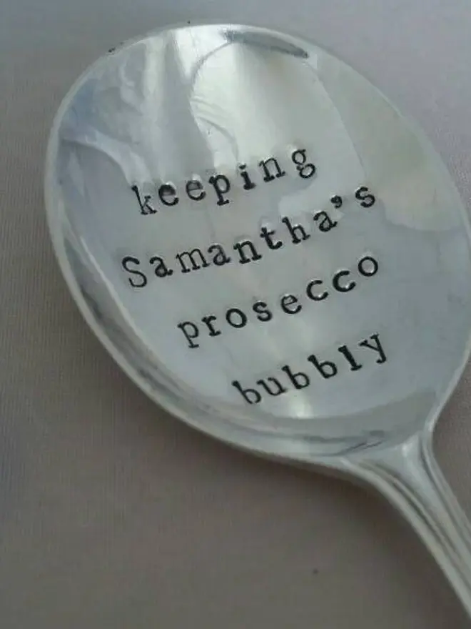 Personalised Champagne Spoon