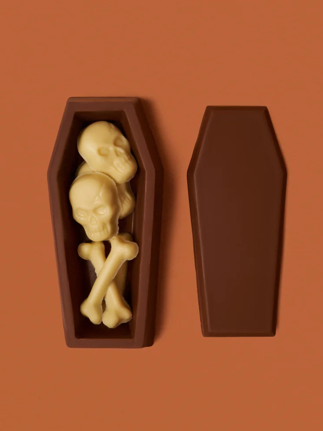Halloween chocolate coffin