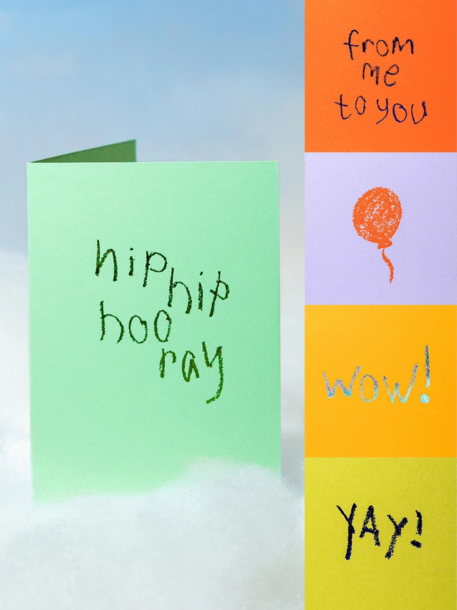 Happy Birthday Bundle - Set of 5 Hand Foiled Cards