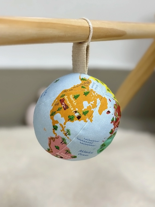 soft toy kids globe