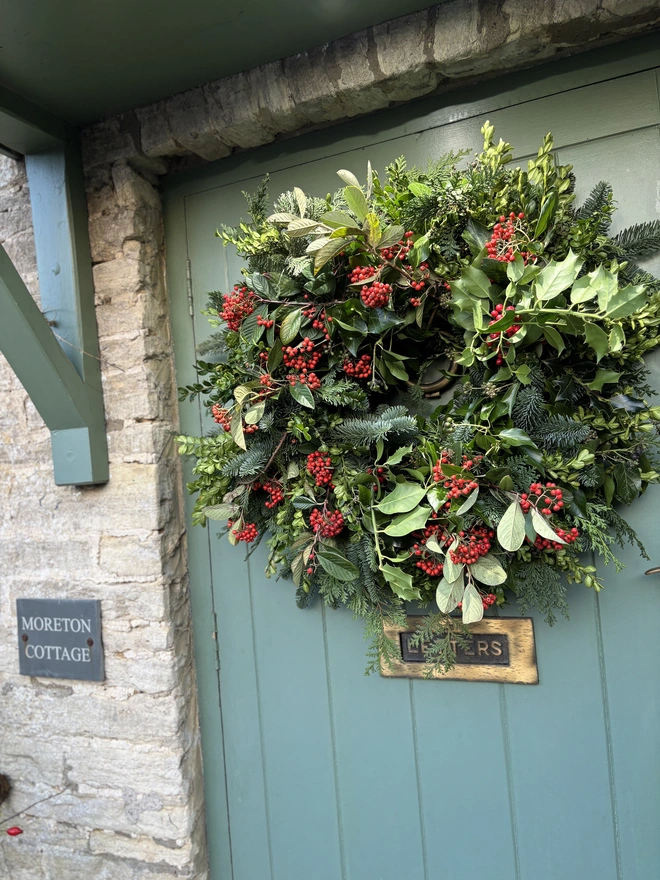 DIY Christmas wreath 