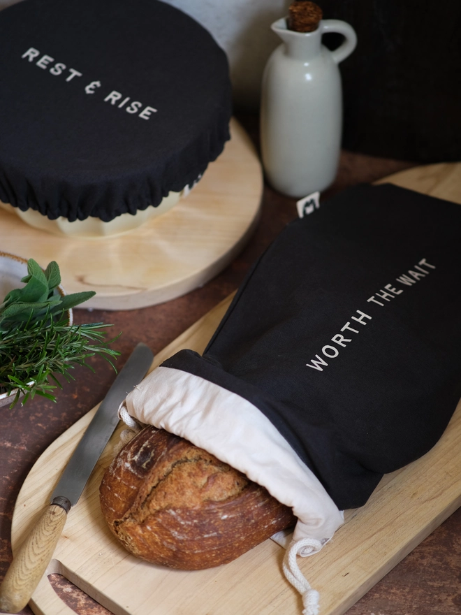 fabric bread makers set for slow intentional living and baking
