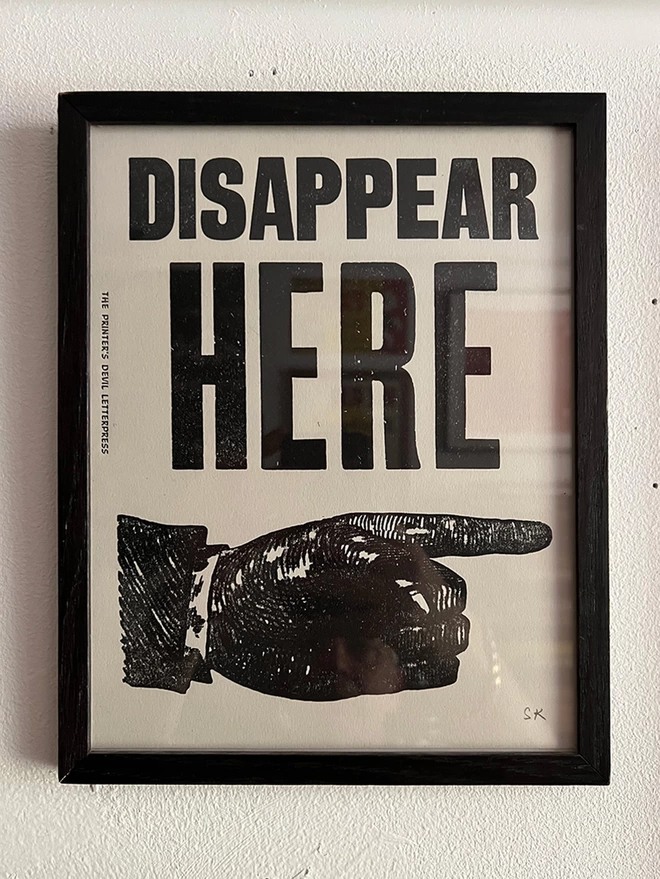 Disappear Here 
