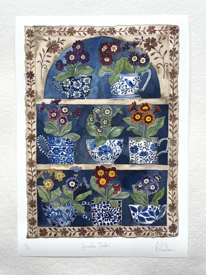 'Auricular Theatre' A3 Giclee Art Print