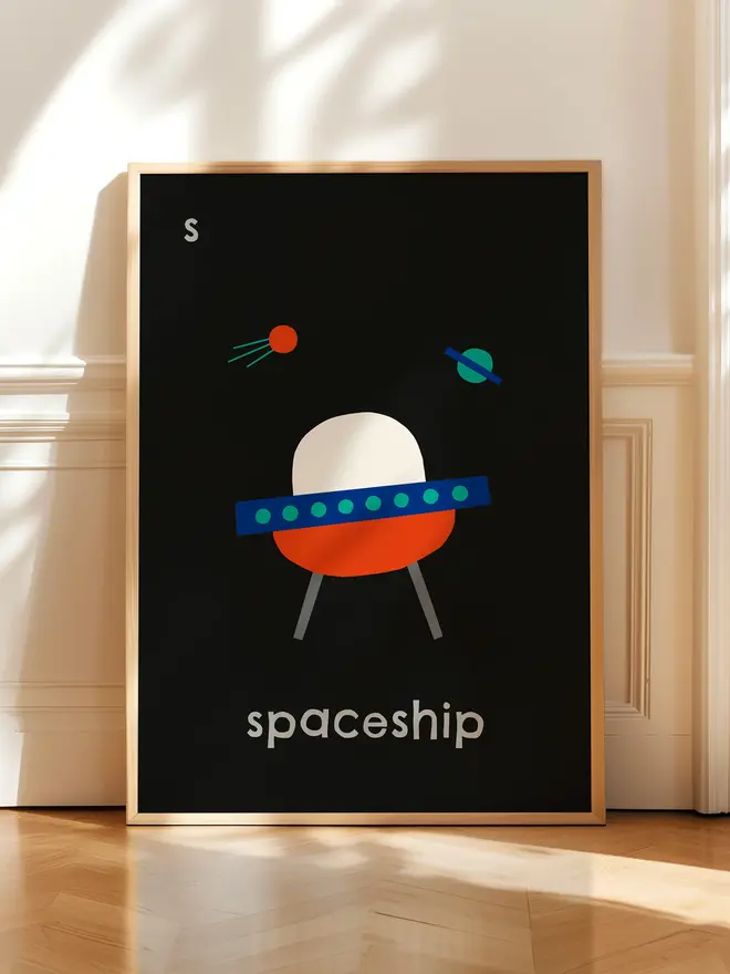 'Spaceship' Print