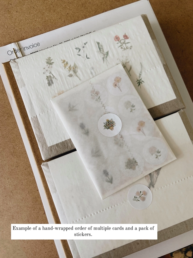 A6 Notecard Boxed Set - Wildflowers 