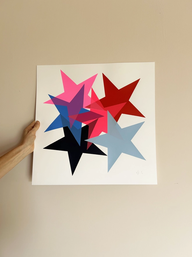 Star Screen Print