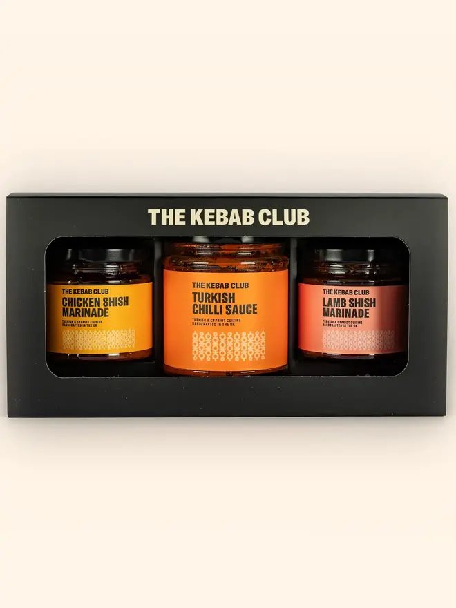 Turkish Chilli Sauce & Shish Marinade Gift Box (Set of 3)