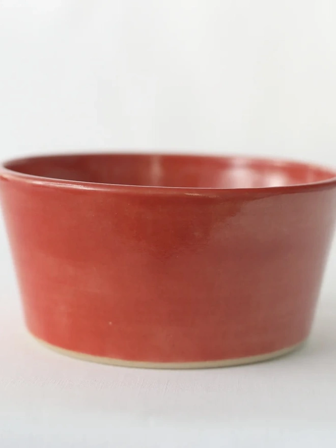 Classic Ceramic Breakfast Bowl, a breakfast bowl sitting on a white surface against a plain backdrop. 
