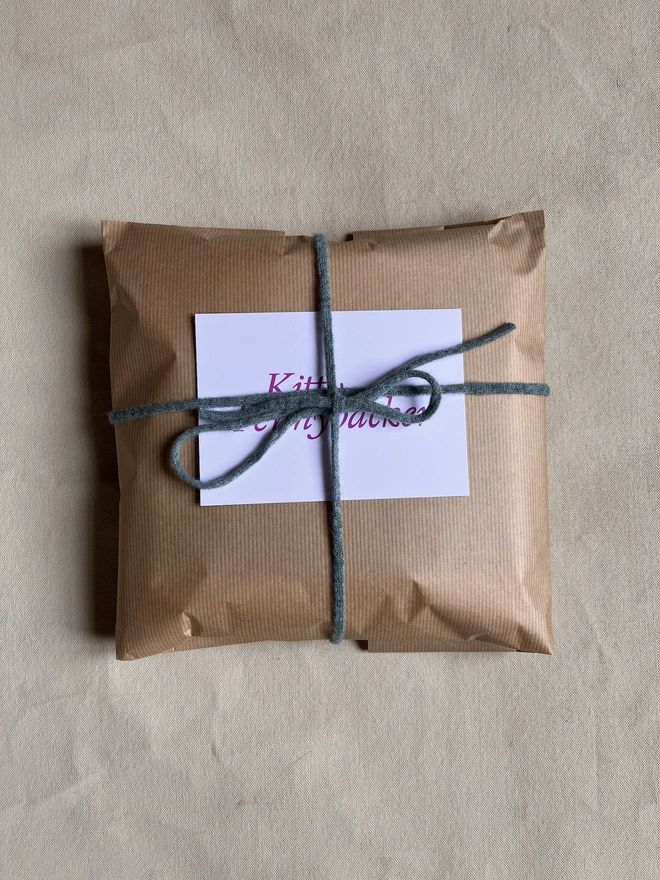 Gift wrapping for the baby blankets