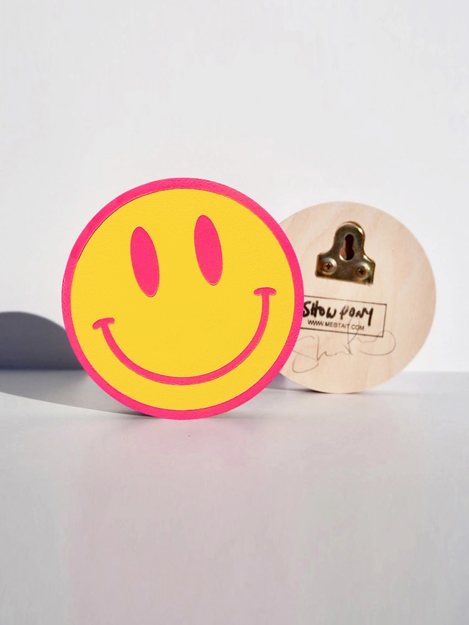 Smiley pink and yellow by Show Pony