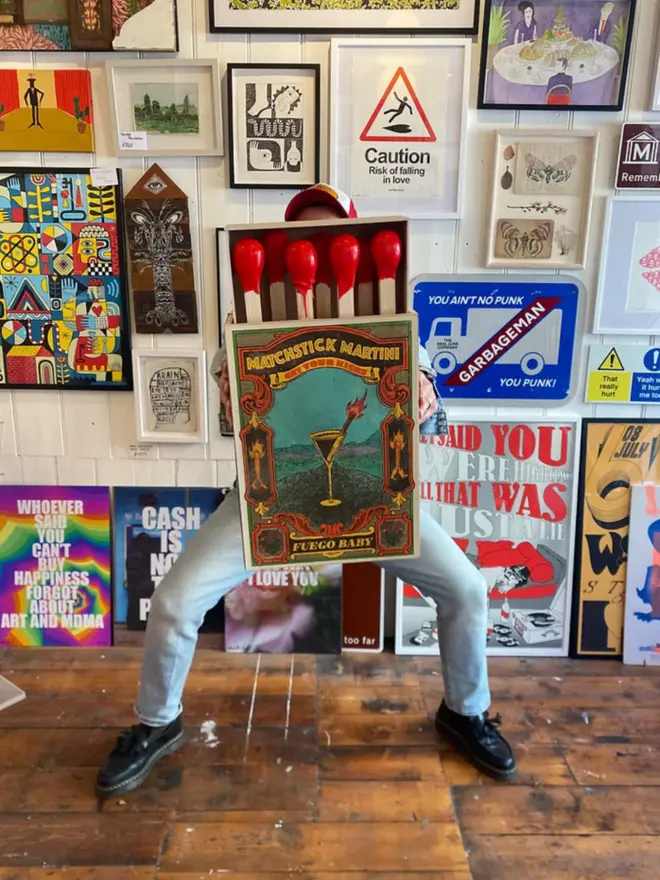 Personalised Oversized Matchboxes 