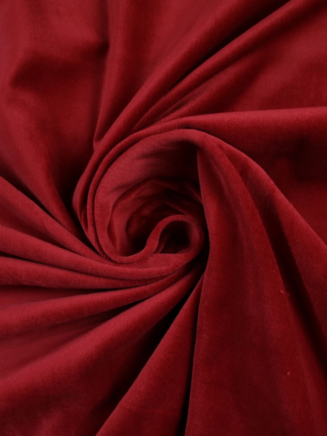 Red sack fabric