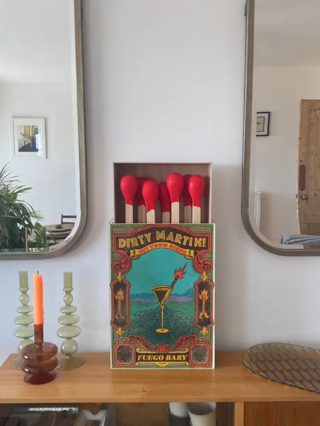 Personalised Oversized Matchbox