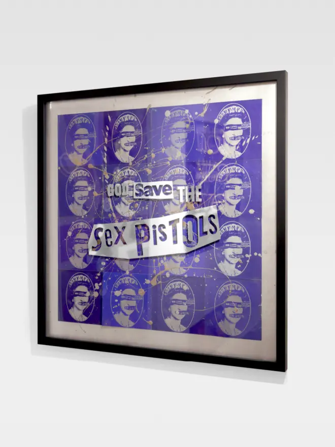 Sex Pistols -  vinyl sleeve artwork