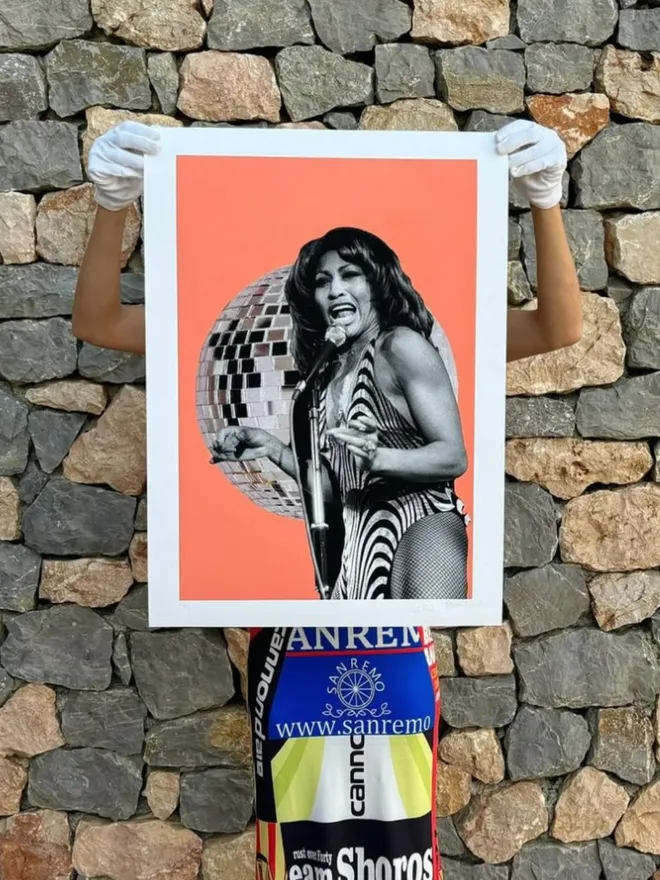 'Tina Rock' Gicleé Print
