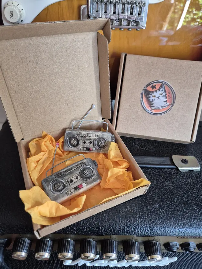 Mini 80's Retro Stereo
