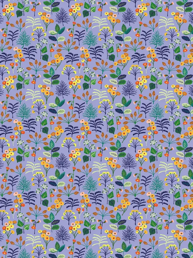 cowslip floral gift wrap