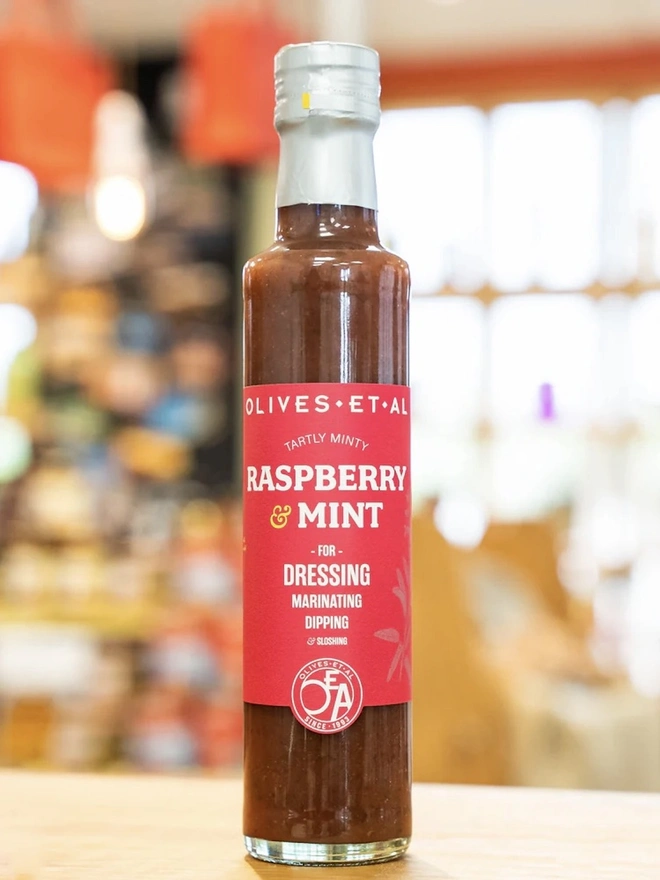 Tart Raspberry & Mint Dressing & Marinade