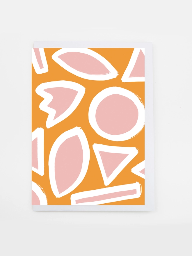 bloom floral pattern card
