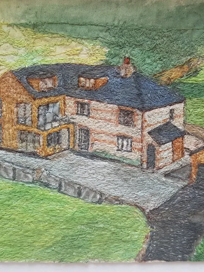 Personalised House Portrait Illustration