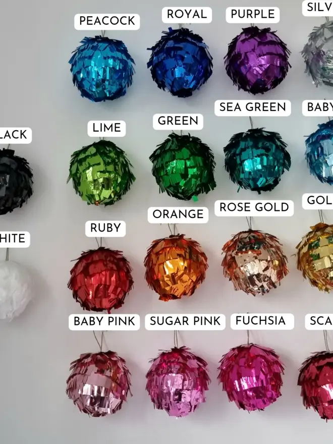 metallic colour options