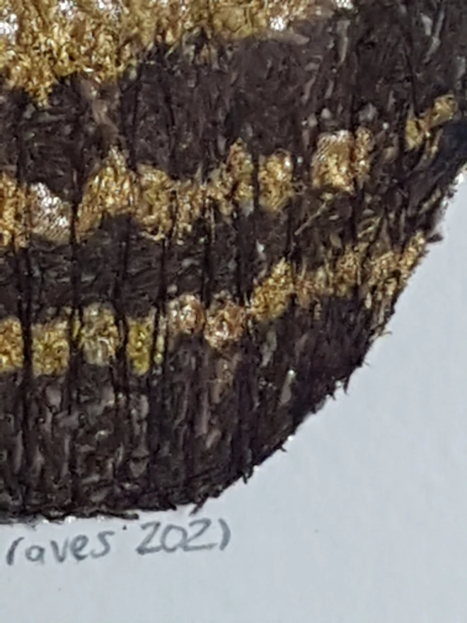 Ferrero Rocher Embroidery Wall Art