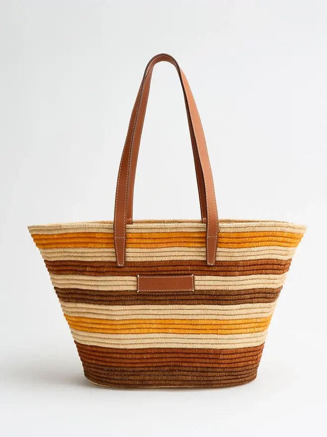 Paloma Palm Leaf Basket