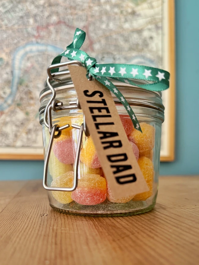 Kilner Jar, Glass, Candyhouse, Fathers Day, Reusable, Vegan