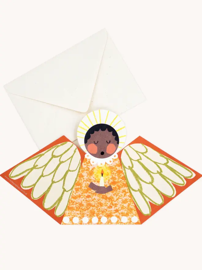orange Angel card