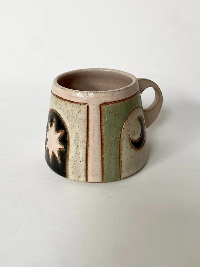 Celeste Cappuccino Cup