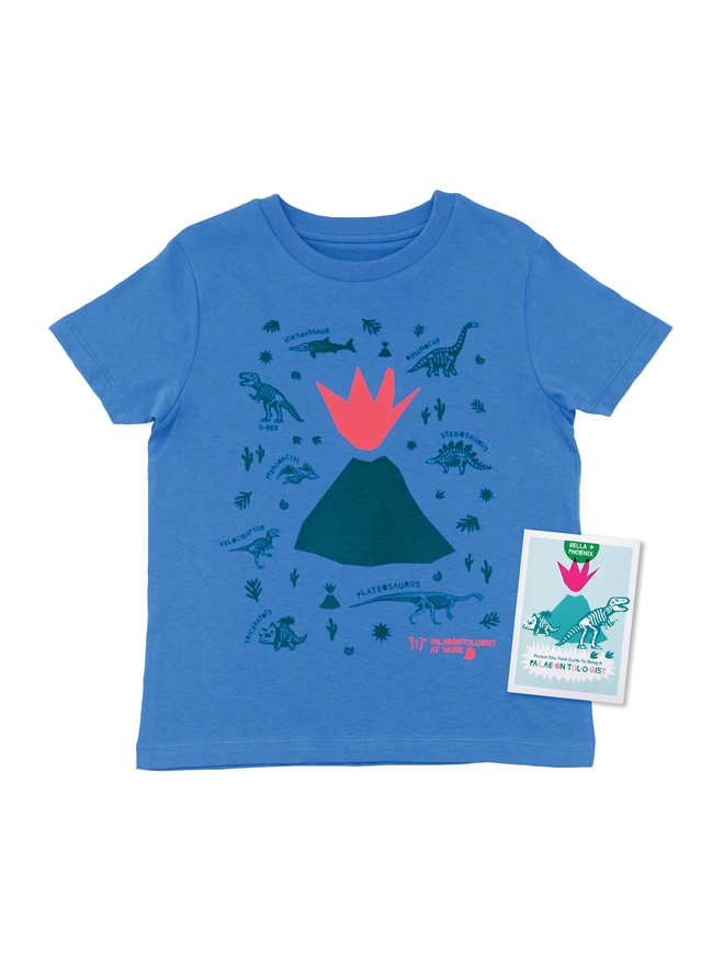 Dinosaur t-shirt and booklet
