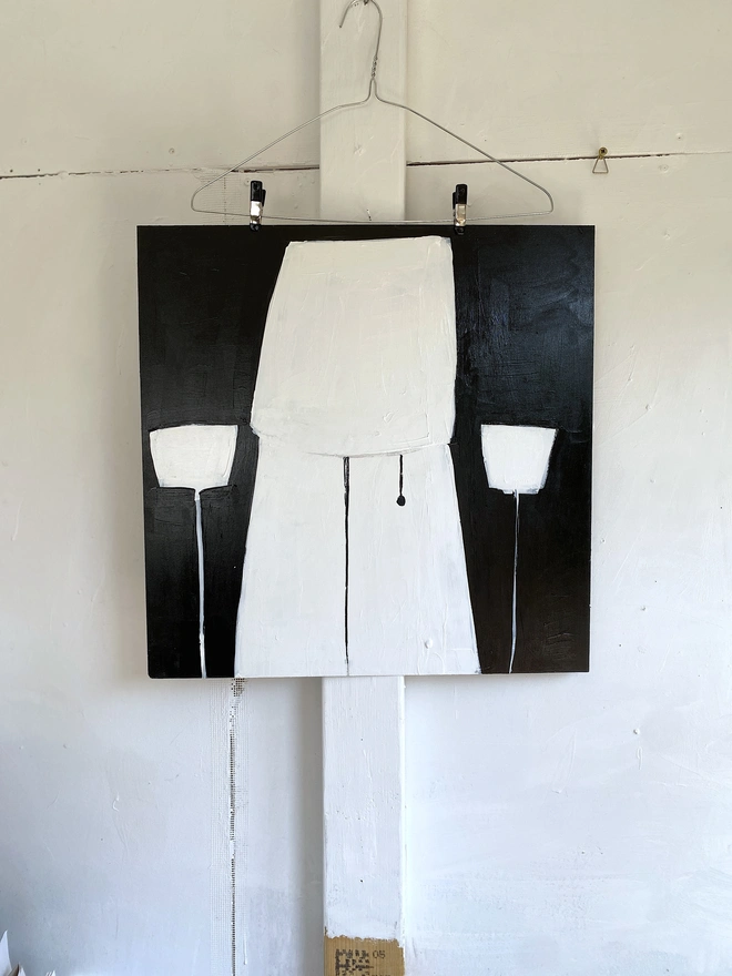 'Date Night'. Original Painting on Board by Samantha Barnes