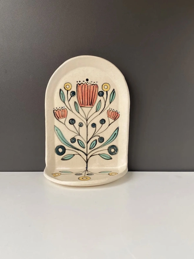 Handmade Flower Candle Holder