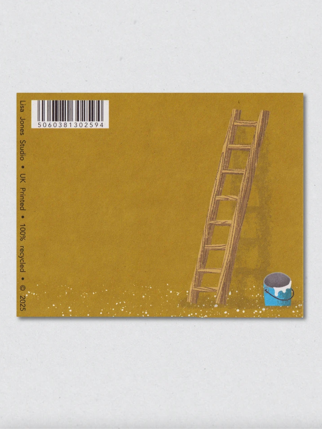 New home busy bear card