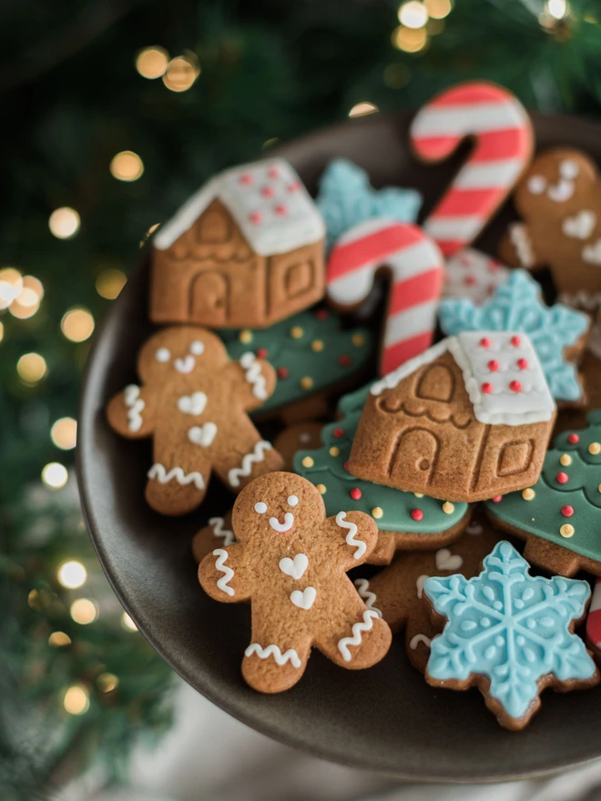 Jar of Gingerbread Men Biscuits
