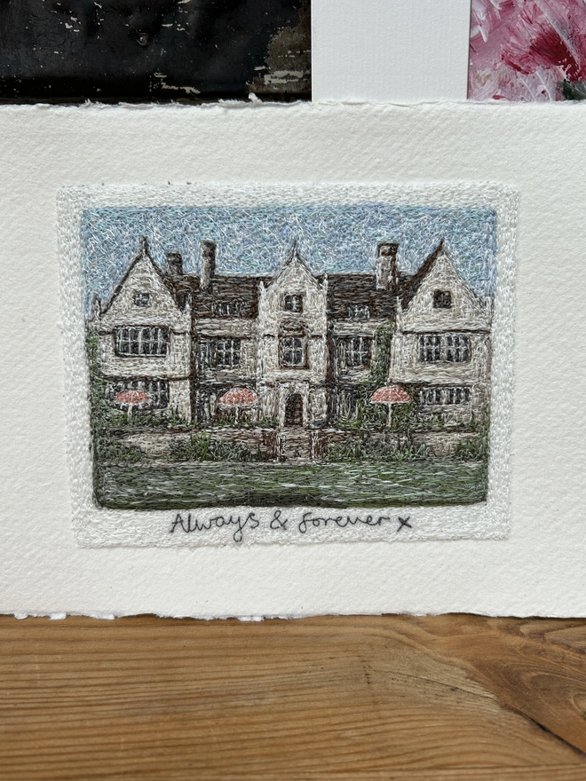 Special Place Embroidered Picture