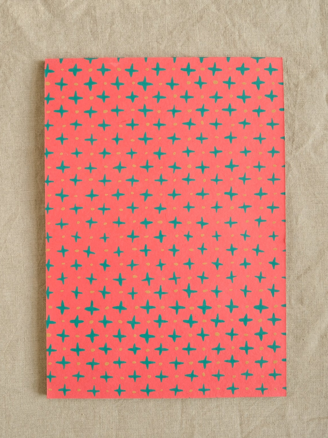 Pink Recycled Paper Scrapbook