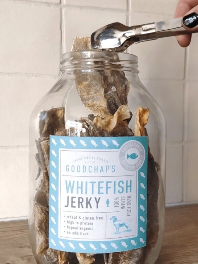 Whitefish Jerky Refil Jar