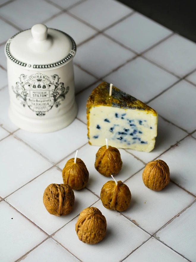 Walnut Candles