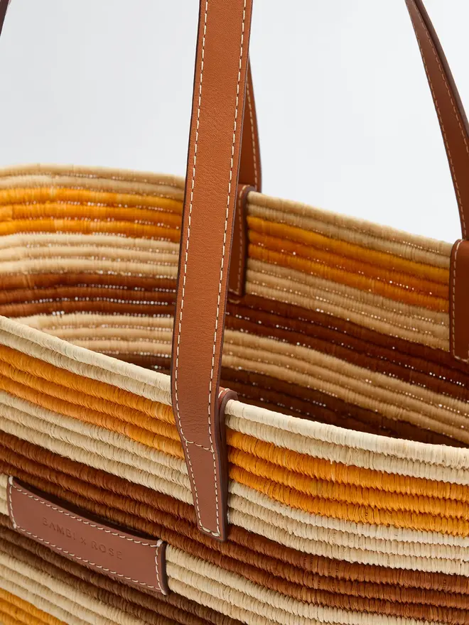 Paloma Palm Leaf Basket